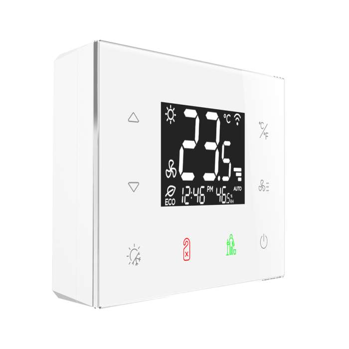 Glass touch thermostat for fancoils RFTC-3